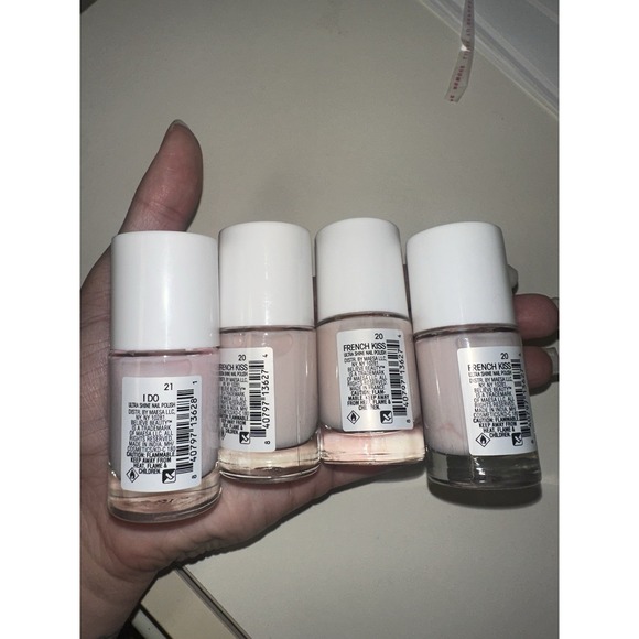 Believe Beauty Ultra shine Nail Polish 0.34Oz, Lot of 4 French kiss & I Do A2-2 - Picture 2 of 2